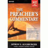 The Preacher's Commentary: Volume 24 Matthew By Myron S. Augsburger 